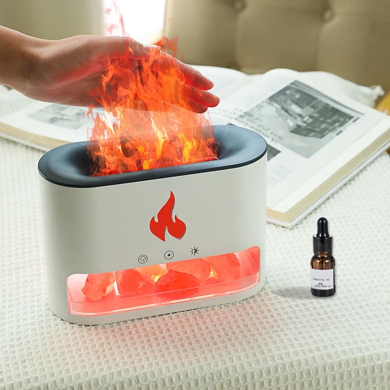 Aroma diffuser with fire effect π₯