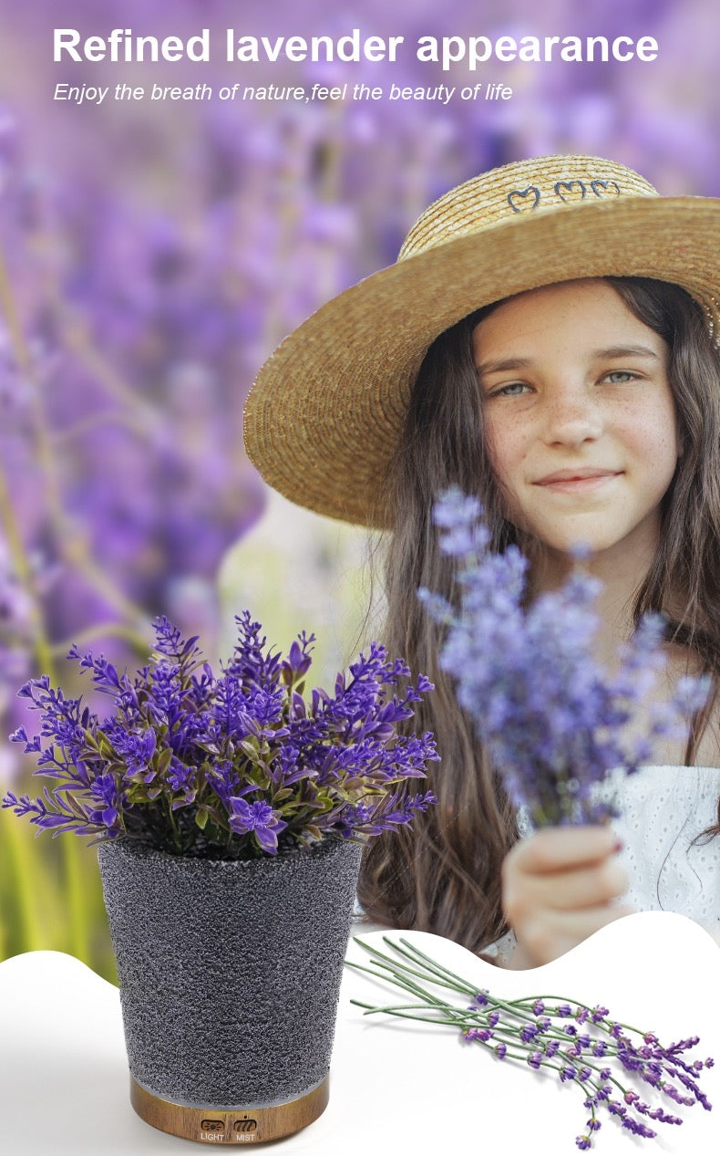 Lavender Flower vase Aroma diffuser